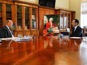 Глава Якутии встретился с ректором МГУ имени Ломоносова