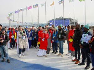 Делегация Якутии встретилась с участниками Всемирного фестиваля молодежи из Африки