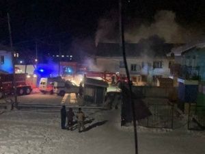 В Нюрбе три человека погибли в пожаре