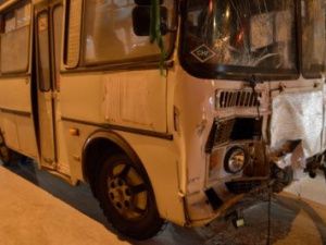 В Якутске столкнулись два маршрутных автобуса