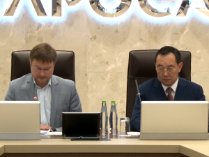 Айсен Николаев принял участие в оперативном совещании компании «АЛРОСА»