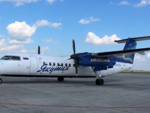 Авиакомпания «Якутия» приостановила продажу билетов на внутриреспубликанские рейсы из-за ремонта Bombardier Q300