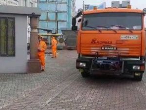 В Якутске вывели технику для дезинфекции общественных пространств