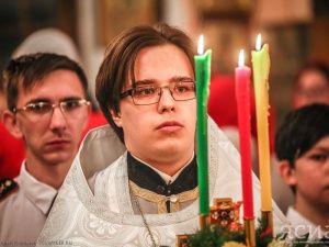 Пасхальная ночь в главном храме Якутии 