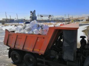 С городских улиц за сутки вывезли 5,7 тысяч кубометров снега