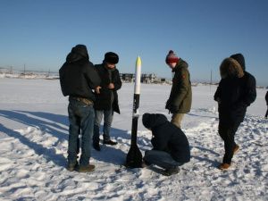 Якутские школьники запустили в небо новый программируемый наноспутник