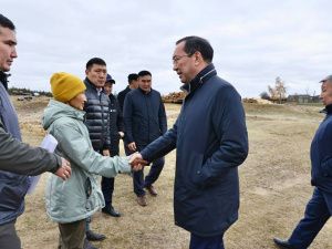 Новое жилье для пострадавших от паводка строят в Намском районе Якутии