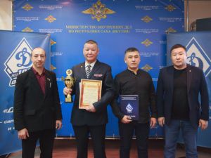 Ветераны УФСИН завоевали кубок в спартакиаде Общества «Динамо»