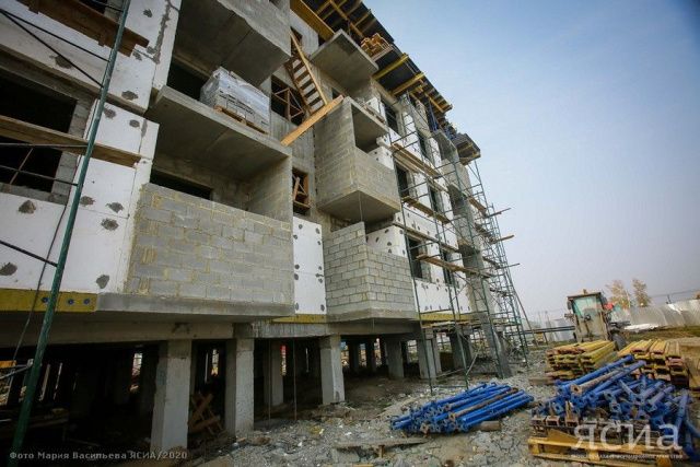 В Якутии ввели свыше 390 тысяч квадратных метров жилья с начала года