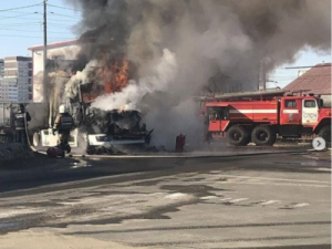 Подробности пожара на улице Чернышевского в Якутске