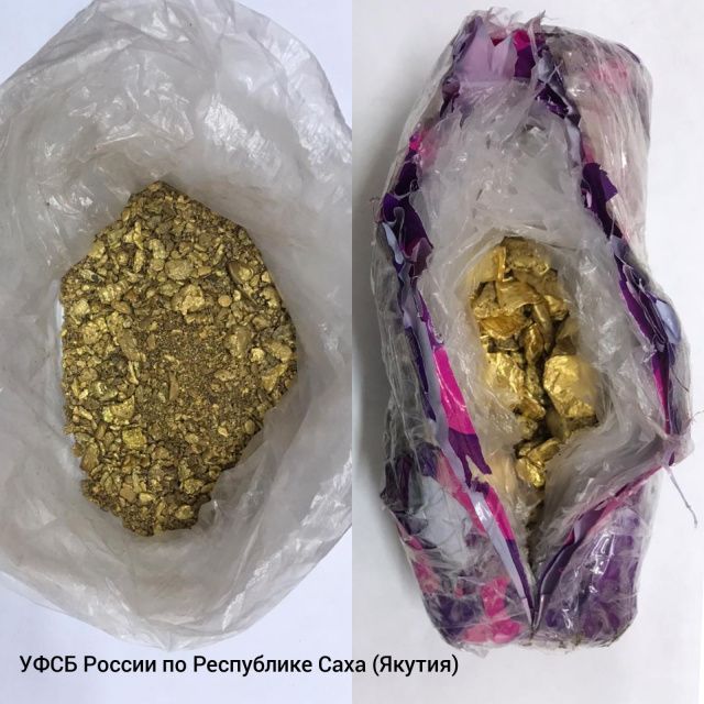 Уроженец Армении пытался вывезти из Якутии три килограмма золота