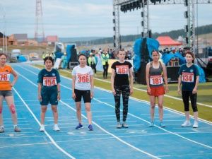 Программа по адаптивным видам спорта в Амге завершилась выступлениями легкоатлетов