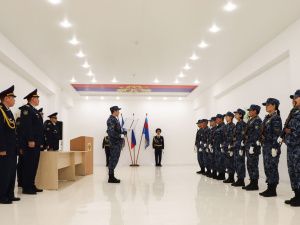 Сотрудники, поступившие на службу в уголовно-исполнительную систему, приняли Присягу