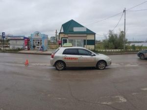В Якутске ученица автошколы сбила пешехода