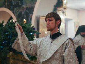 Фото: Рождество на территории Преображенского собора