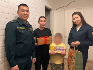 Акция «Вы – не одни»: работники Дирекции биологических ресурсов и ООПТ посетили семьи участников СВО