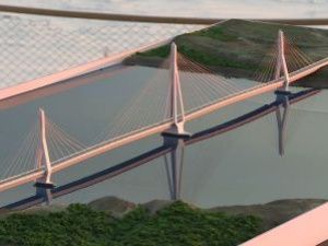 Выдержит ли Ленский мост ледоход на реке?