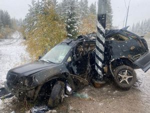 Двух женщин госпитализировали с места ДТП в Алданском районе