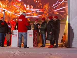 Семья Федоровых из Якутии приняла участие в церемонии зажжения семейного очага «Сердца России»