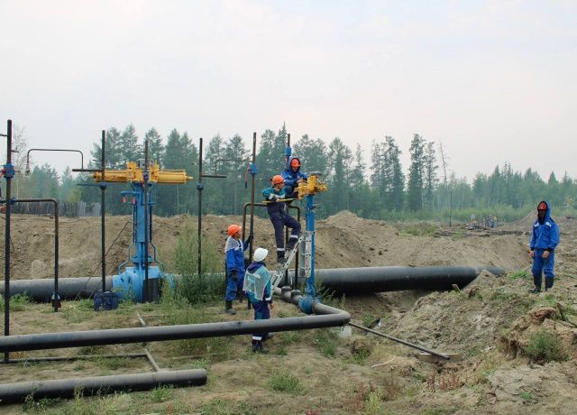 В Якутии завершили строительство линейной части газопровода «Кысыл-Сыр – Мастах»