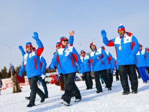В Алдане состоялась церемония открытия спартакиады зимних видов спорта