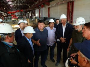 Делегация Совета Федерации ознакомилась с ходом строительства Жатайской судоверфи