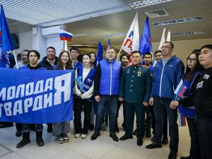 В Якутске встретили Героя России Родимира Максимова