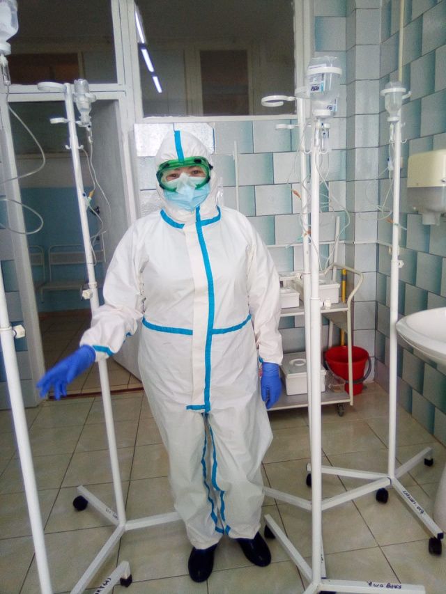 Врачам ковидных отделений по-прежнему работы хватает 