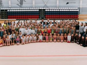 Олимпийская чемпионка Ксения Дудкина провела отбор юных гимнасток в Якутске