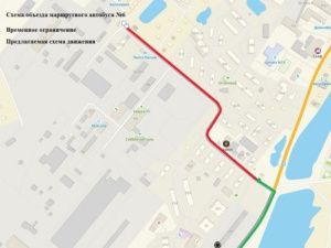 Изменена схема движения маршрутного автобуса №6 в Якутске