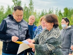 Альберт Семенов провел выездное совещание по обращению жителей СНТ «Альтаир» 