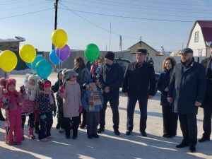 В Мархе открылась вторая теплая автобусная остановка