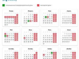 Официальные выходные на майские праздники 2023