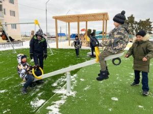 Новые мини-парки появились в селах Андреевское, Дирин и Вилюйске