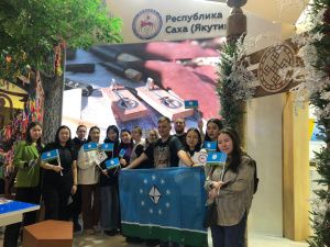 Якутские активисты посетили выставку «Россия» на ВДНХ