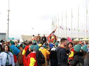 Фоторепортаж: якутяне приняли участие в шествии молодежи мира в Сочи