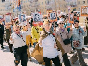 В Якутске прошла акция «Бессмертный полк»