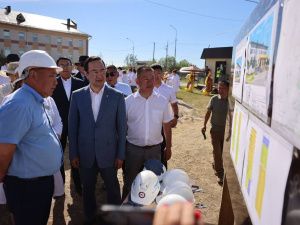 В Верхневилюйском районе дали старт строительству нового детского корпуса центральной районной больницы