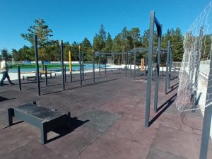 В Горном районе в рамках народной программы «Единой России» построена спортплощадка