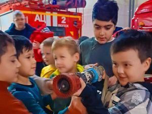 В гостях у огнеборцев