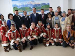 Новый центр этнокультурного развития и народного творчества открыли в Жиганском районе Якутии