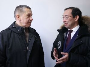 Юрий Трутнев проверил ход строительства арендного жилья в Якутии