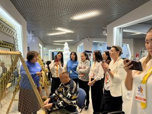 Волонтеры Исторического парка «Россия-Моя история» в Якутске изготовили более 100 маскировочных сетей