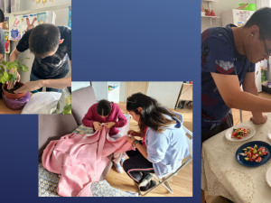 В мастерской «ART СИТИМ» молодые ребята с ограниченными возможностями здоровья производят пастилу, фрипсы, шьют постельное белье