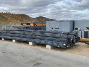 До конца года установят до 50 буронабивных свай для Ленского моста в районе Якутска