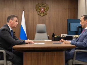 Айсен Николаев  встретился с Дмитрием Патрушевым