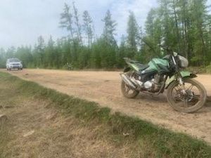 В Якутии в двойном ДТП серьезно пострадали мотоциклист и пассажир