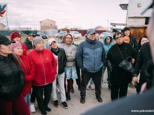В селе Хатассы жители положительно оценили проект капитального ремонта дворовой территории