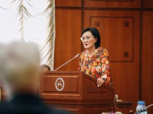 Сардана Авксентьева выступила перед делегатами Общего собрания Союза муниципальных контрольно-счетных органов России