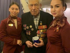 Авиакомпания «Якутия» перевезла троих ветеранов Великой Отечественной войны по акции «День Победы»